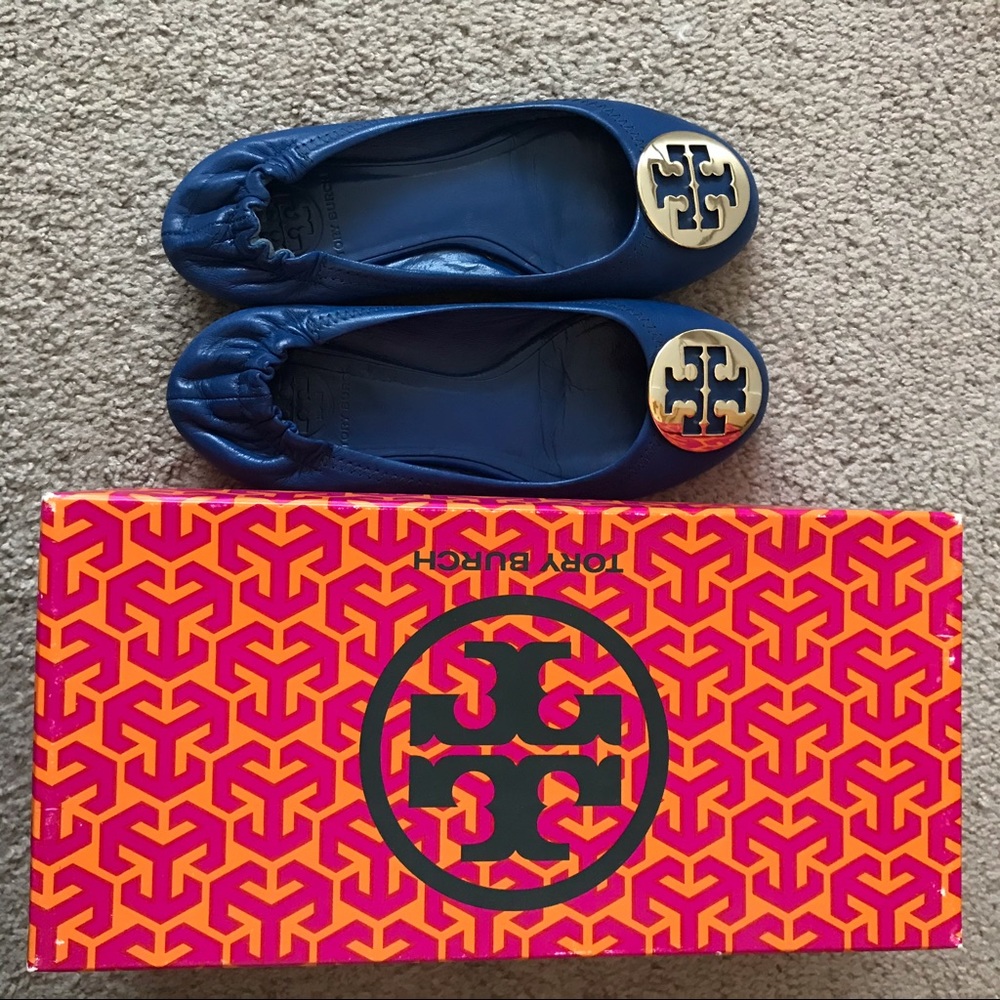 Authentic Tory Burch reva flats